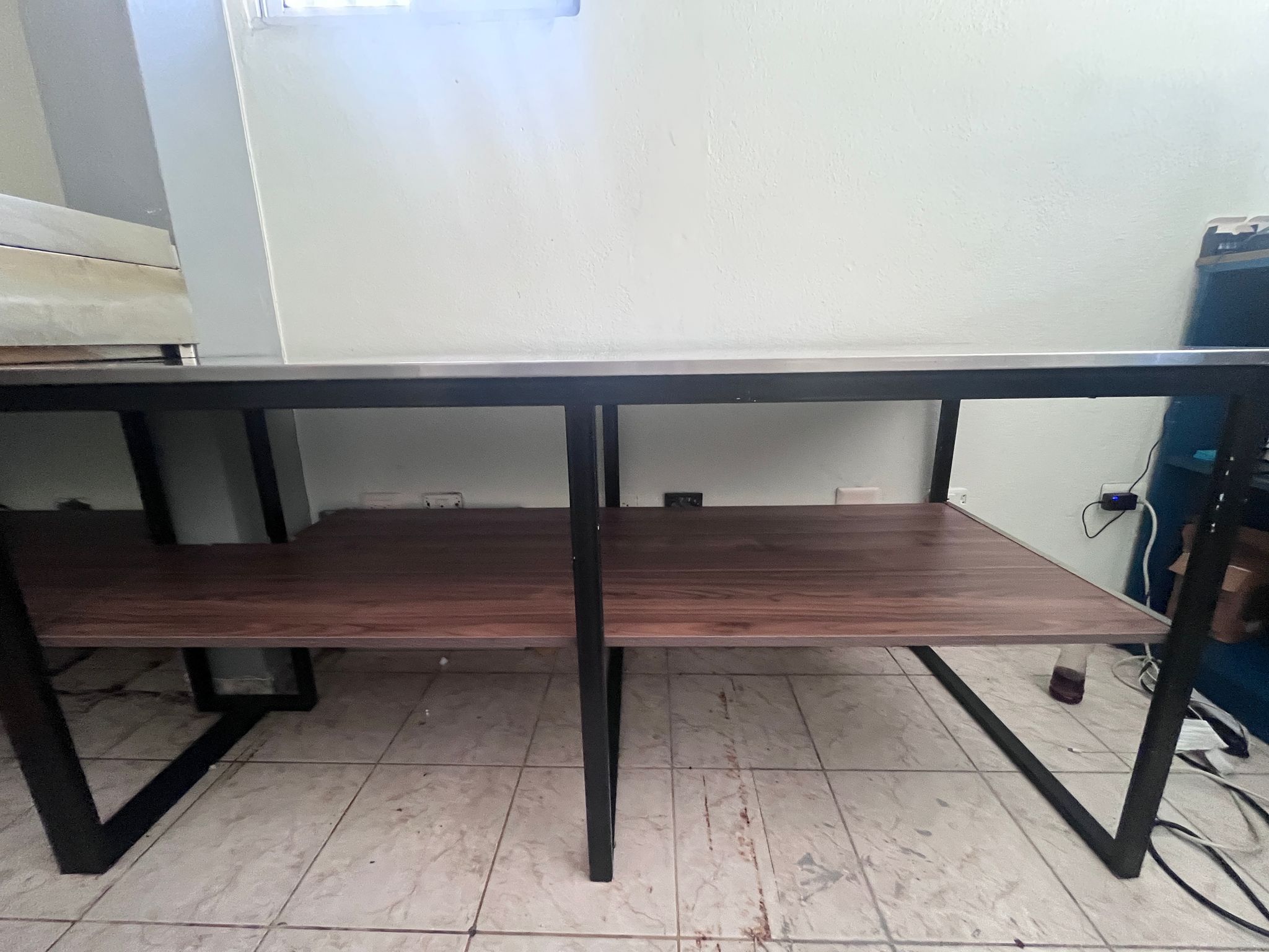 equipos profesionales - Mesa de trabajo de acero inoxidable