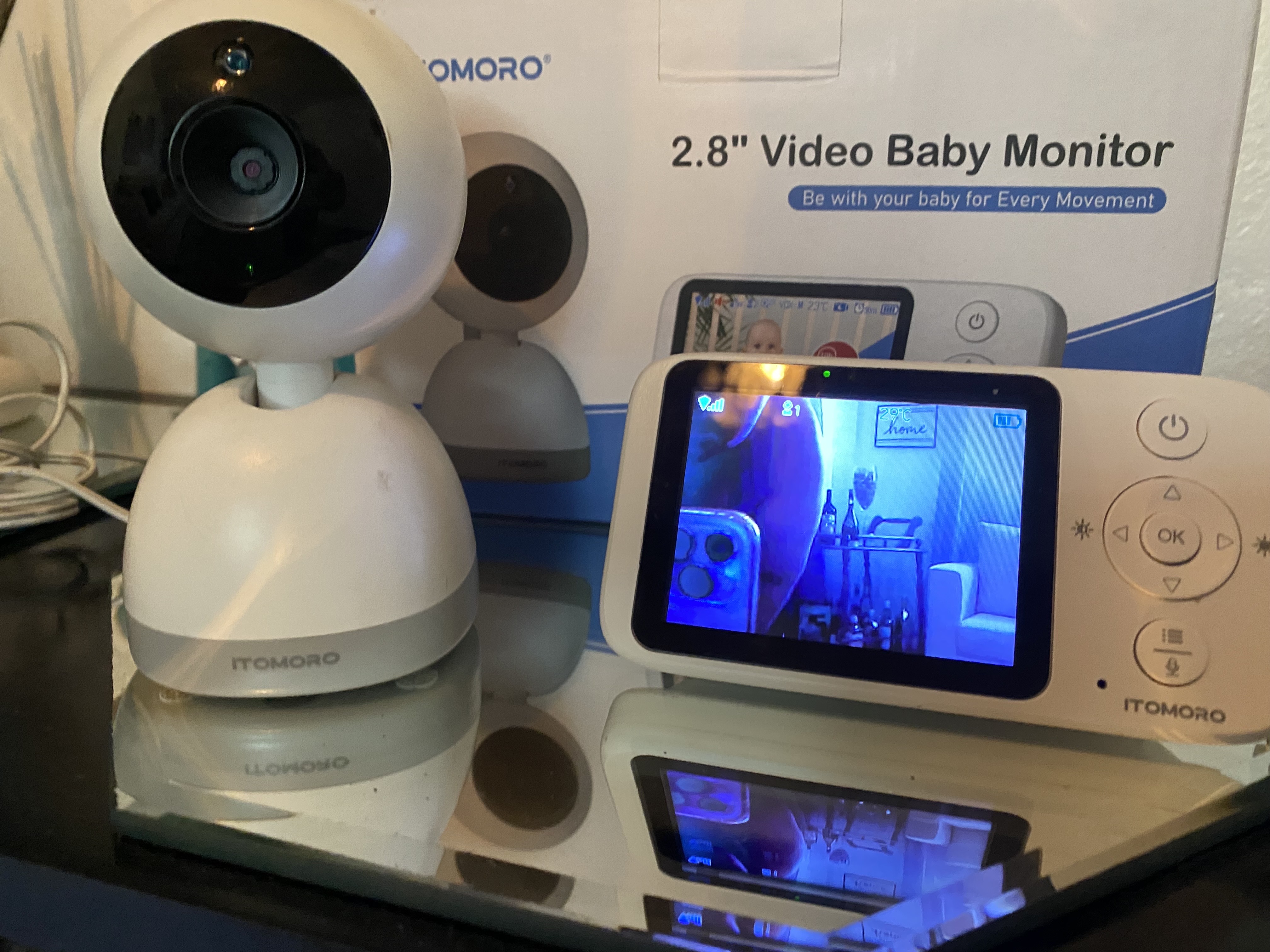 cuidado y nutricion - Monitor de bebé como nuevo en su caja  4