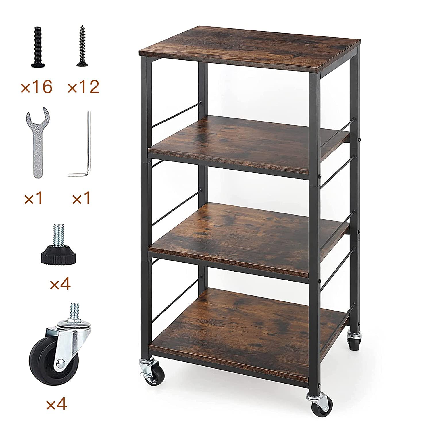 decoración y accesorios - carritos de metal para cocina