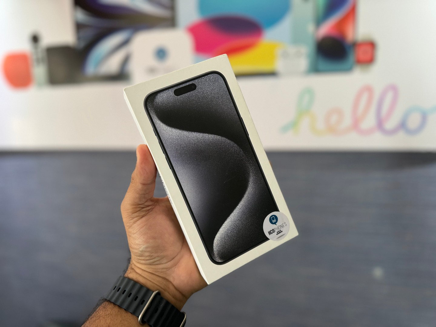 celulares y tabletas - iPhone 15 Pro Max 256GB Blue Titanium E-SIM Sellados, Desbloqueado