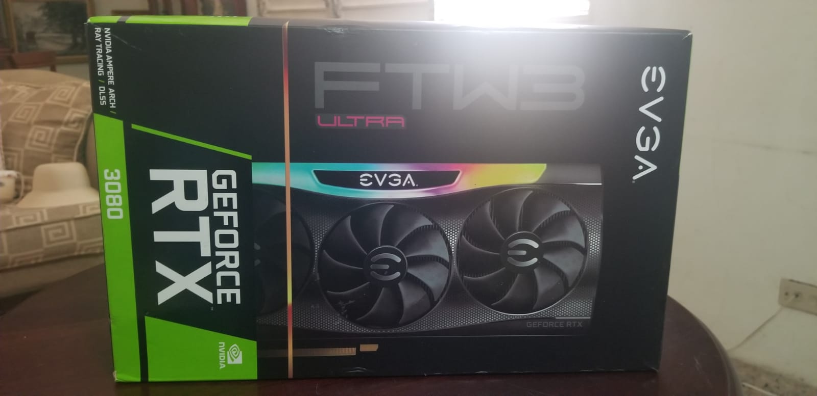 consolas y videojuegos - Tarjeta Video 3080RTX evga