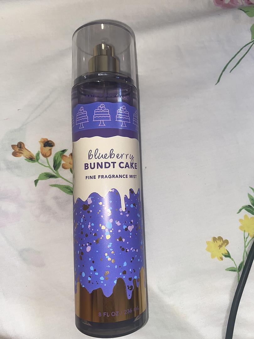 salud y belleza - Blueberry Bundt cake “bath and body works”