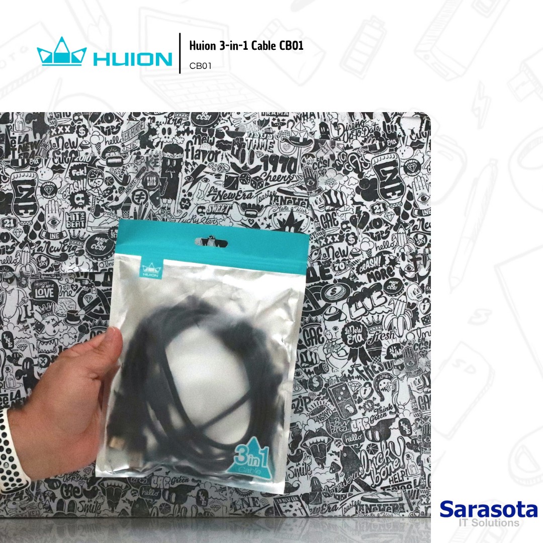 accesorios para electronica - Huion 3-in-1 Cable CB01, CB01 0