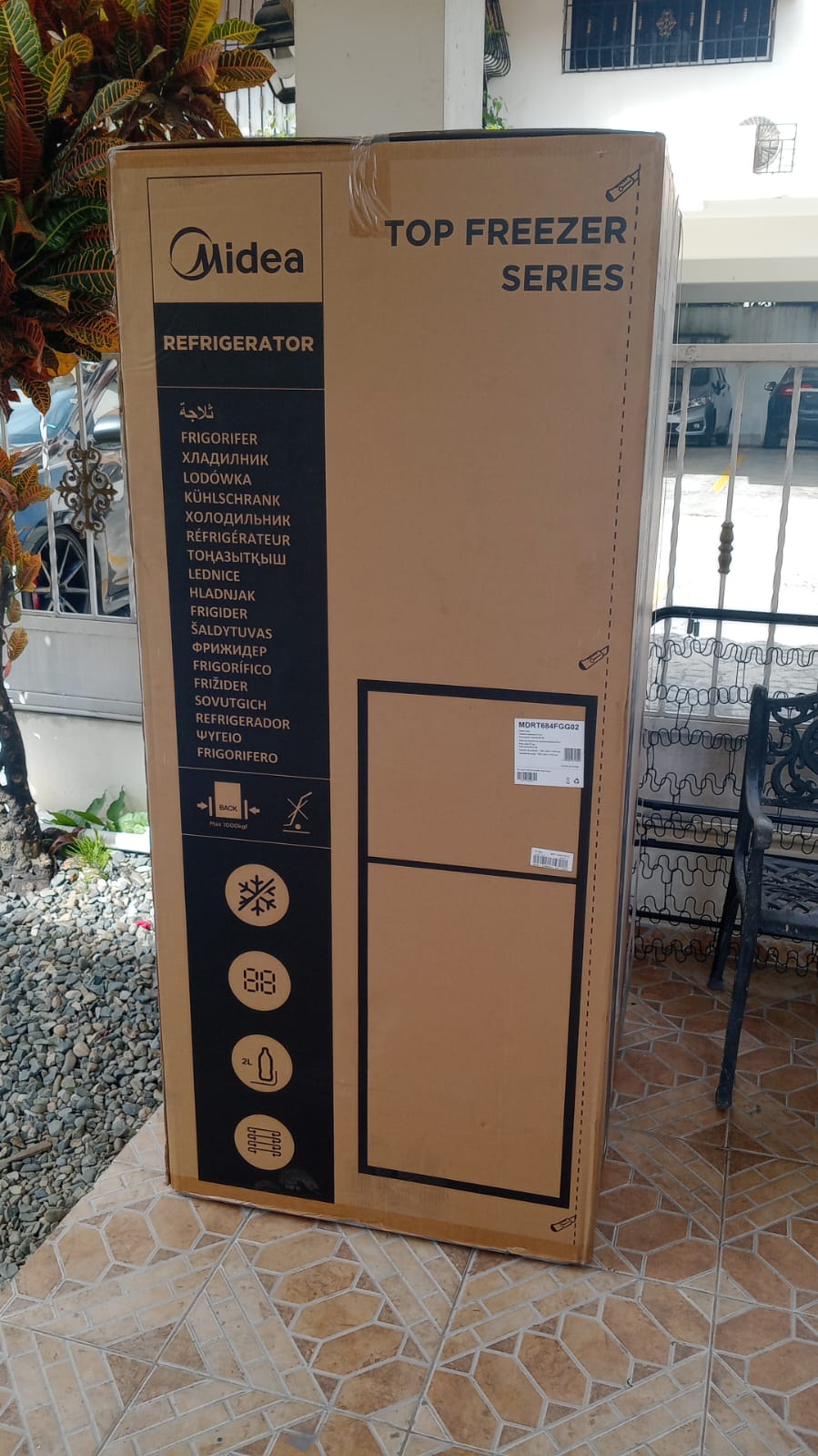 electrodomesticos - Nevera Midea 18 pies  2