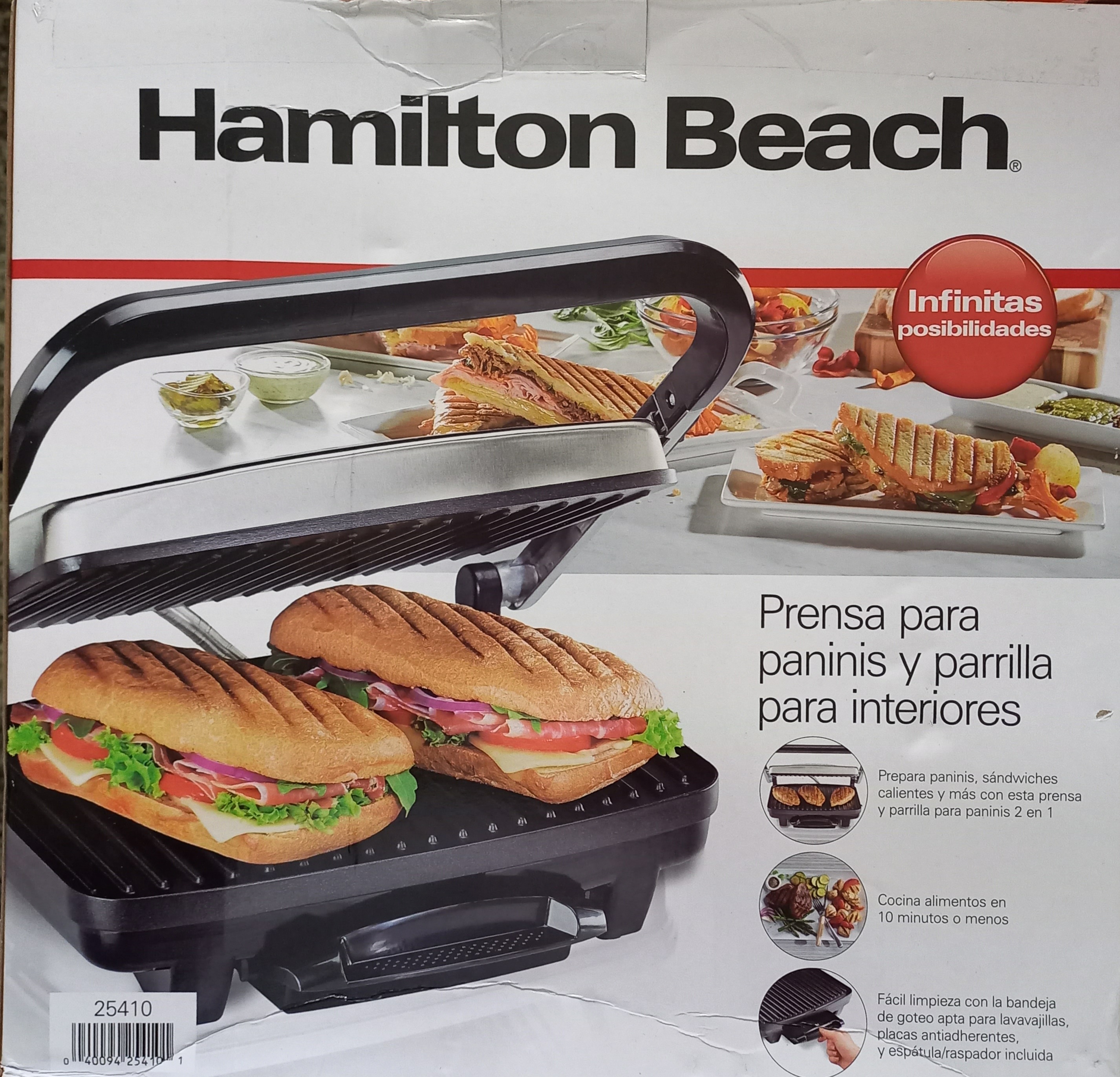 cocina - PRENSA PARA PANINIS Y PARRILLA