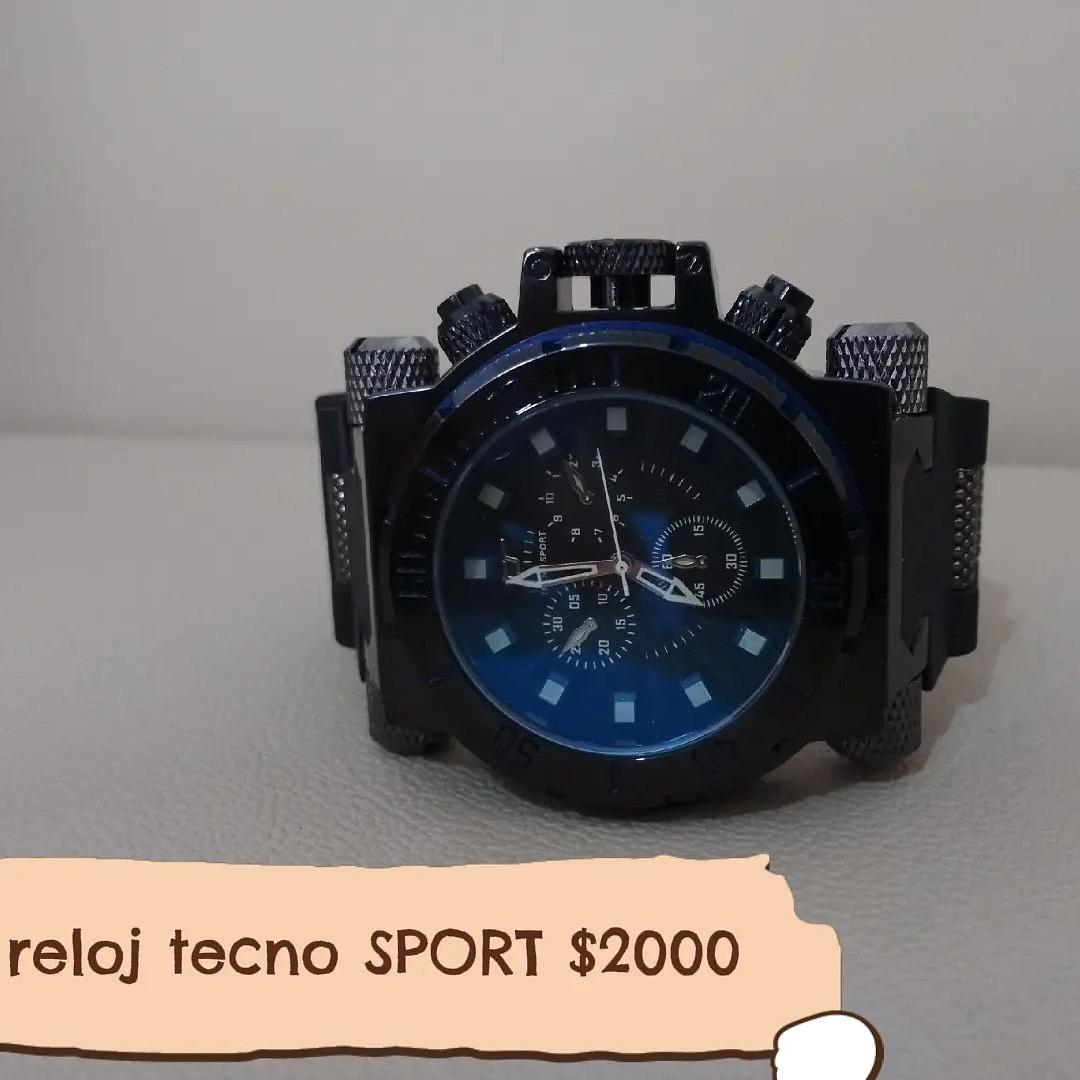 joyas, relojes y accesorios - vendo reloj tecno SPORT 

de buena calidad nuevo 