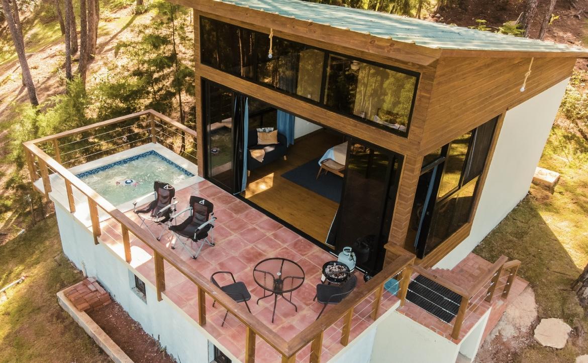 casas vacacionales y villas - Villa tipo bungalow de venta en Jarabacoa 3