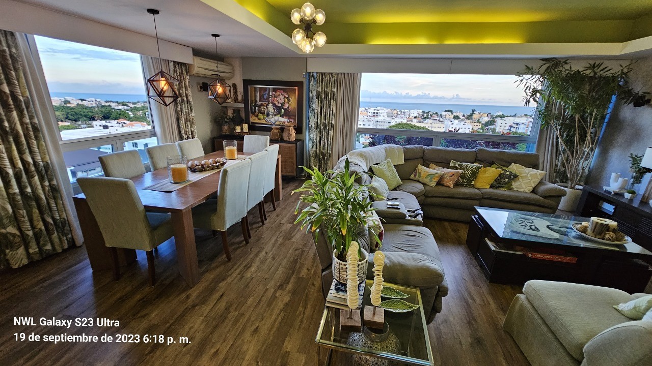 penthouses - Apartamento Penhouse de 3 niveles, Frente Mirador Sur (A,N), Distrito Nacional 2