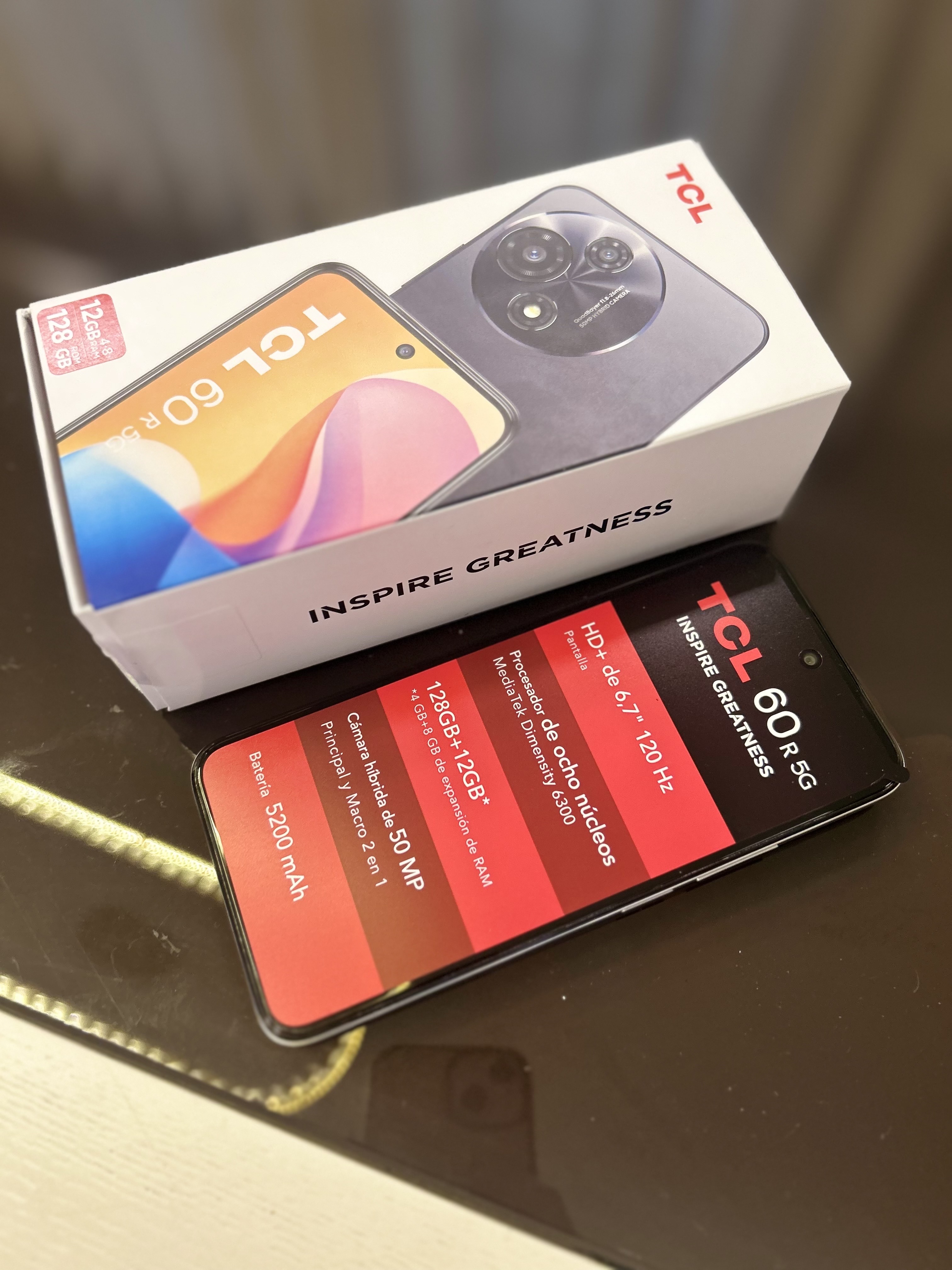 celulares y tabletas - TCL 60R 5G | 128GB + Forro y Cargador Gratis | Conéctate en 5G al Mejor Precio 4