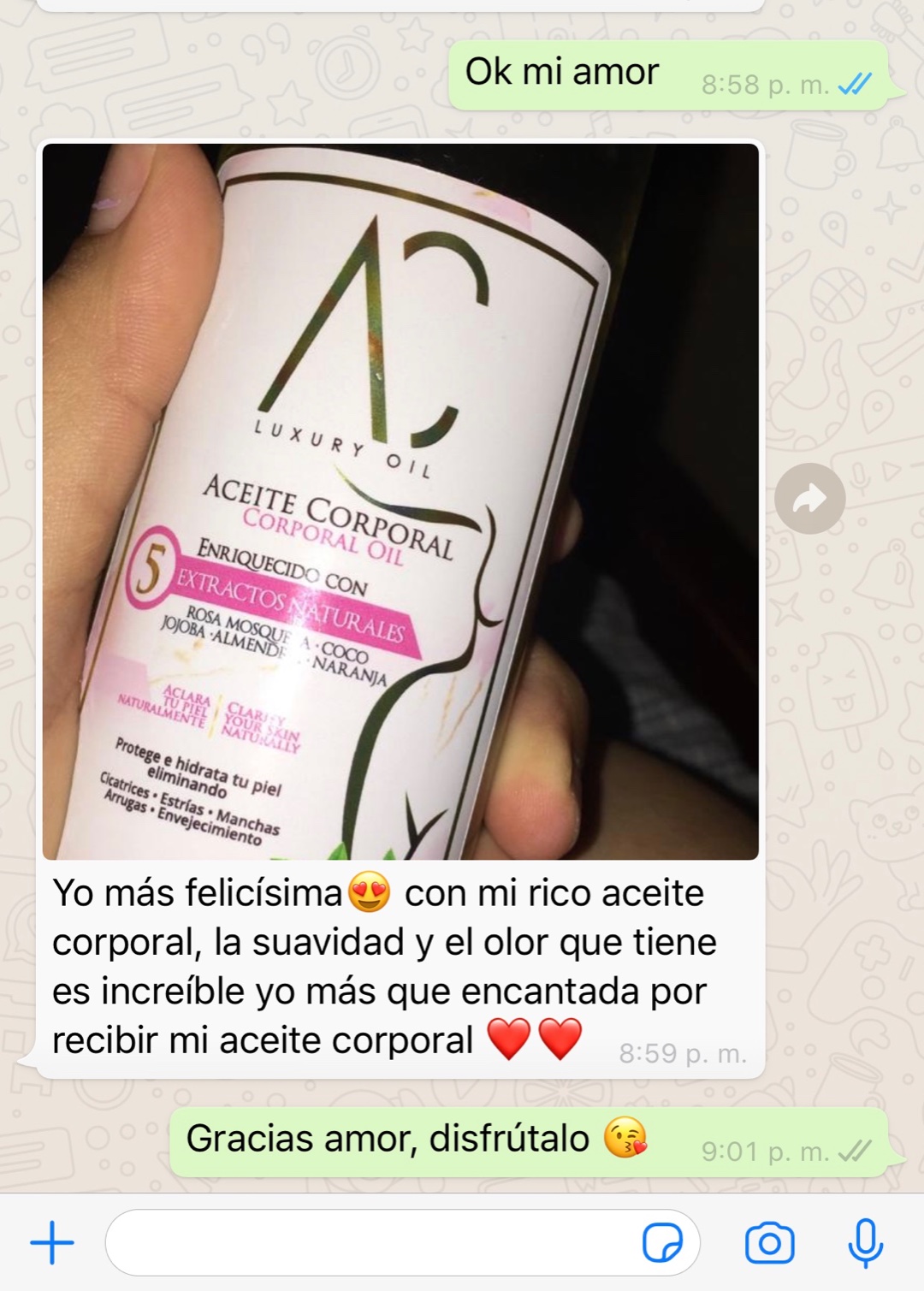 salud y belleza - Aceite Corporal  6