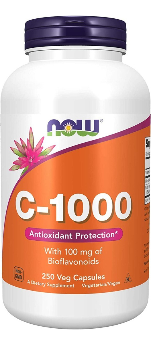 Salud y Equipamiento Médico - Vitamina C 1000mg 250 capsulas Now