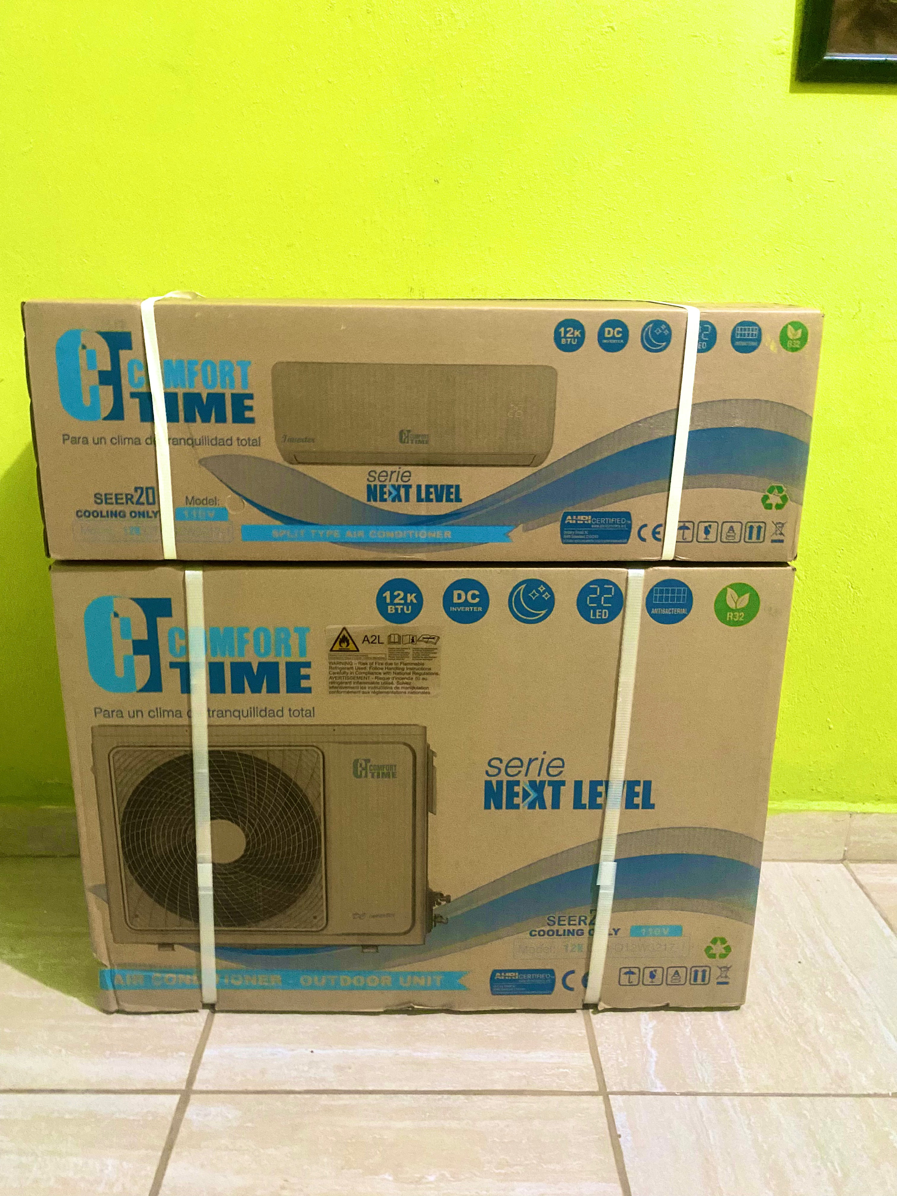 aires acondicionados y abanicos - Aire acondicionado inverter 12BTU Eficiencia 20