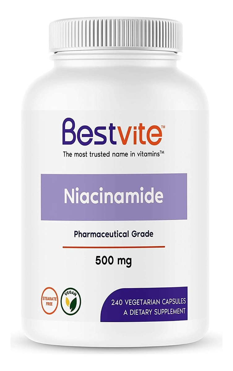 Salud y Equipamiento Médico - Niacinamida 250 Caps Bestvite 0
