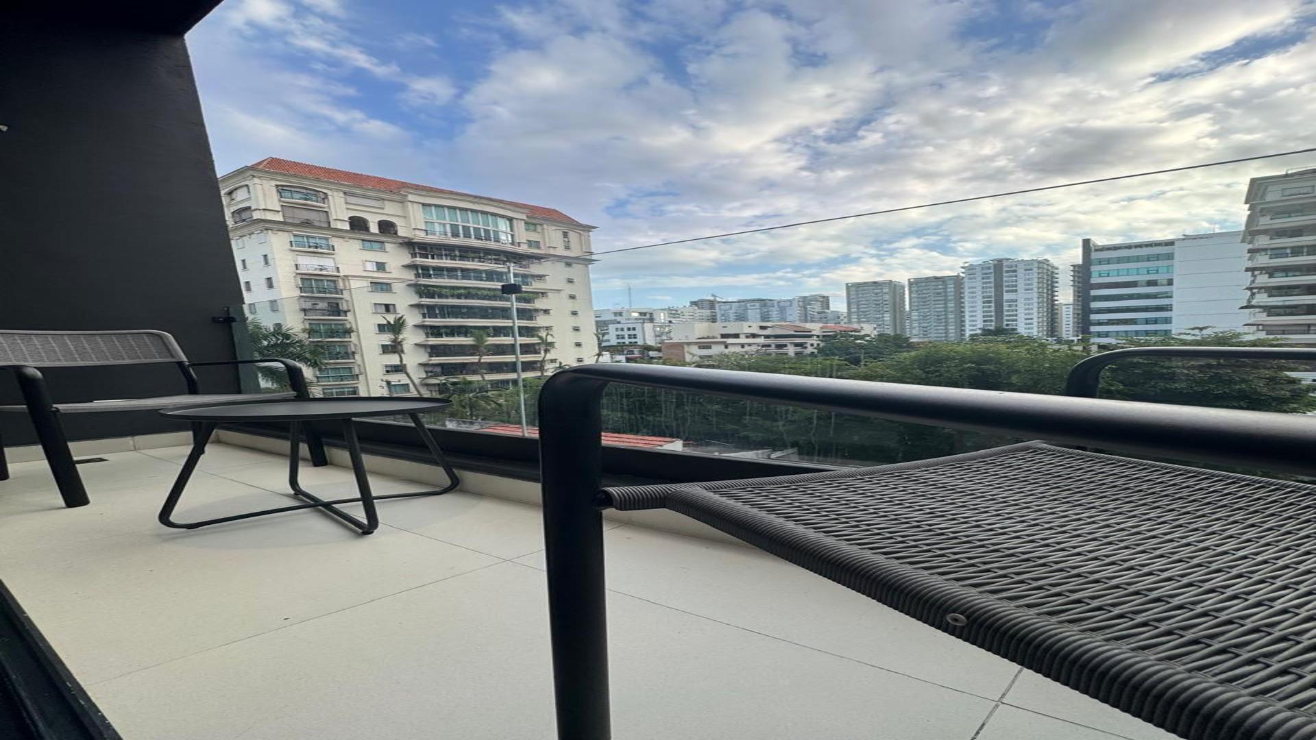 apartamentos - Alquiler Apto Amueblado 1Hb-Serralles 3
