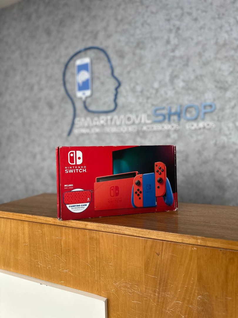 consolas y videojuegos - NINTENDO SWITCH V2 +CASE GRATIS SELLADO (SOMOS TIENDA)