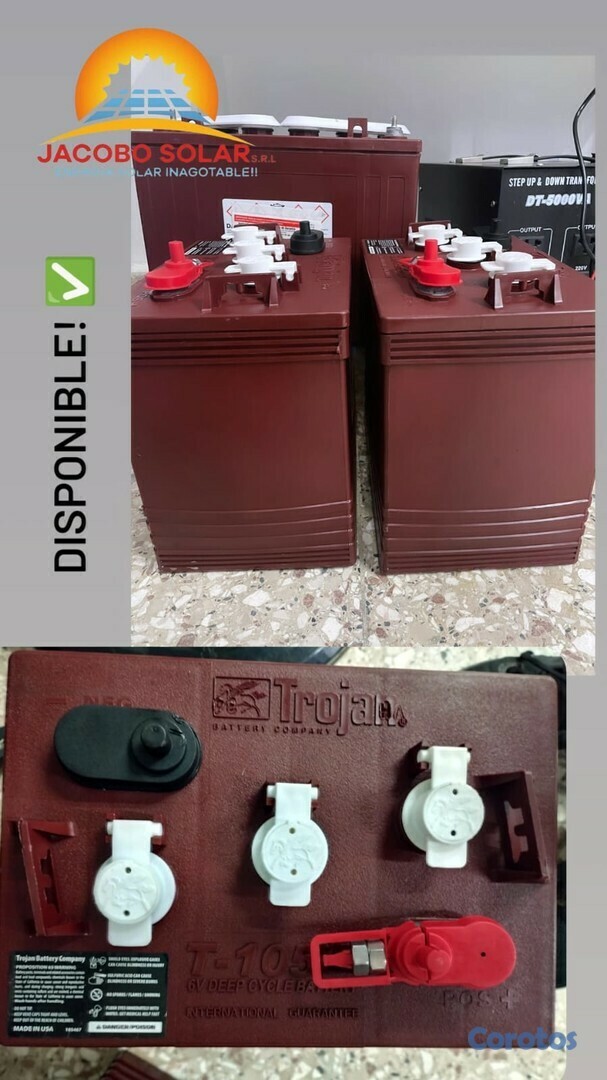 plantas e inversores - Baterias Tronjas De Acidos 3