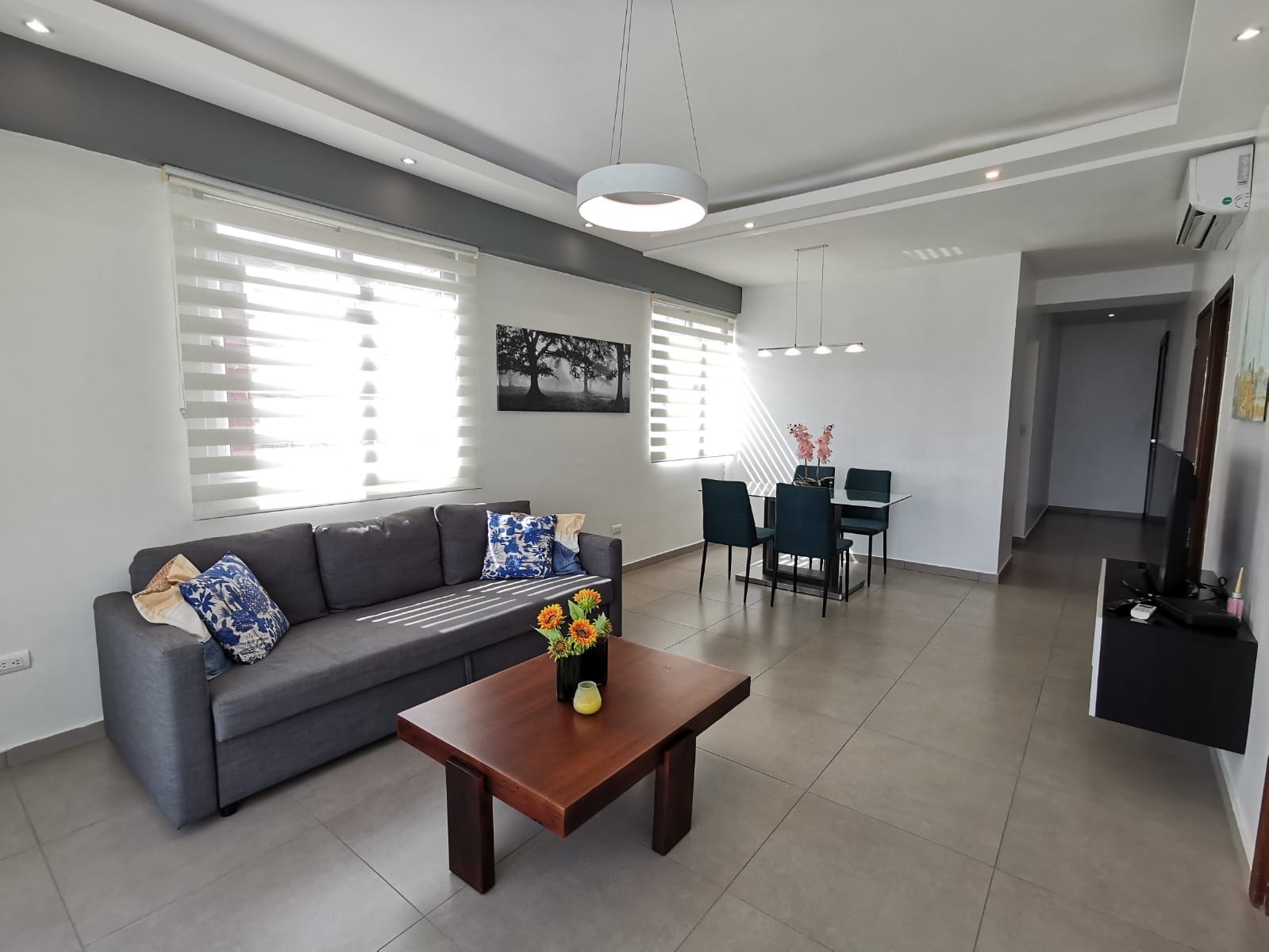 apartamentos - SERRALLES APARTAMENTO EN VENTA AMUEBLADO DE 1 HABITACIÓN 2 PARQUEOS AREAS SOCIA 2