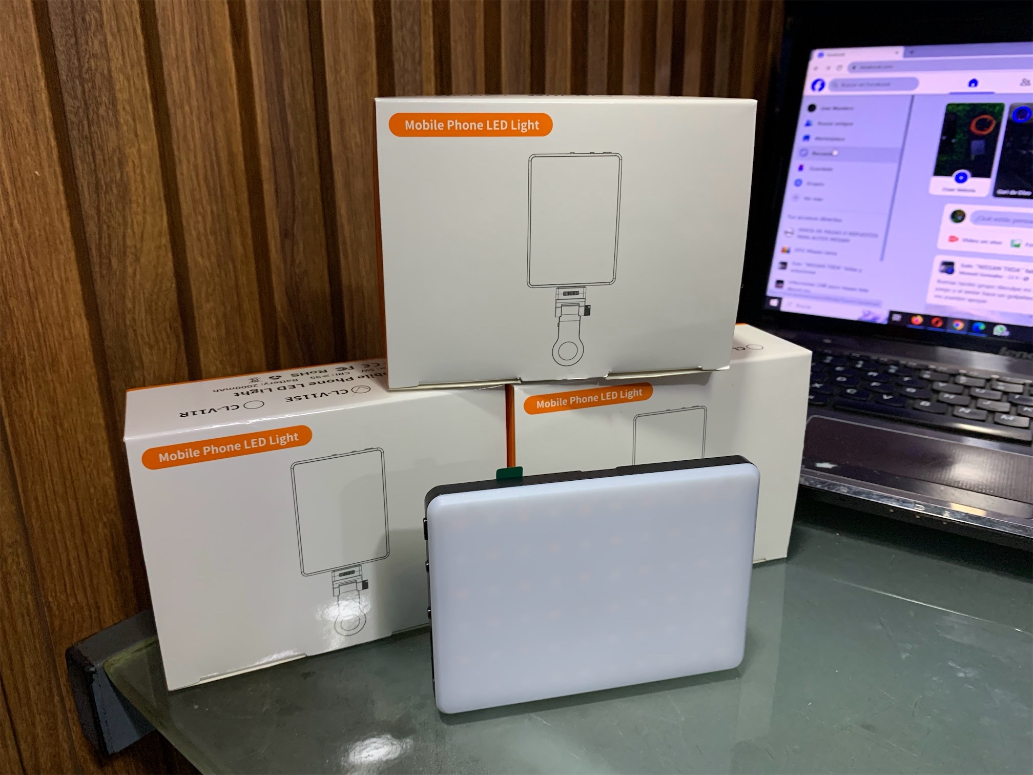 celulares y tabletas - luces LED para celulares  120LED recargable  5