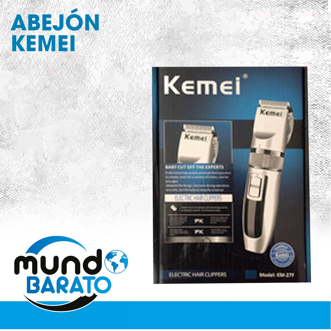 salud y belleza - Abejon KEMEI Maquina de Recortar + 4 peines Recargable 3