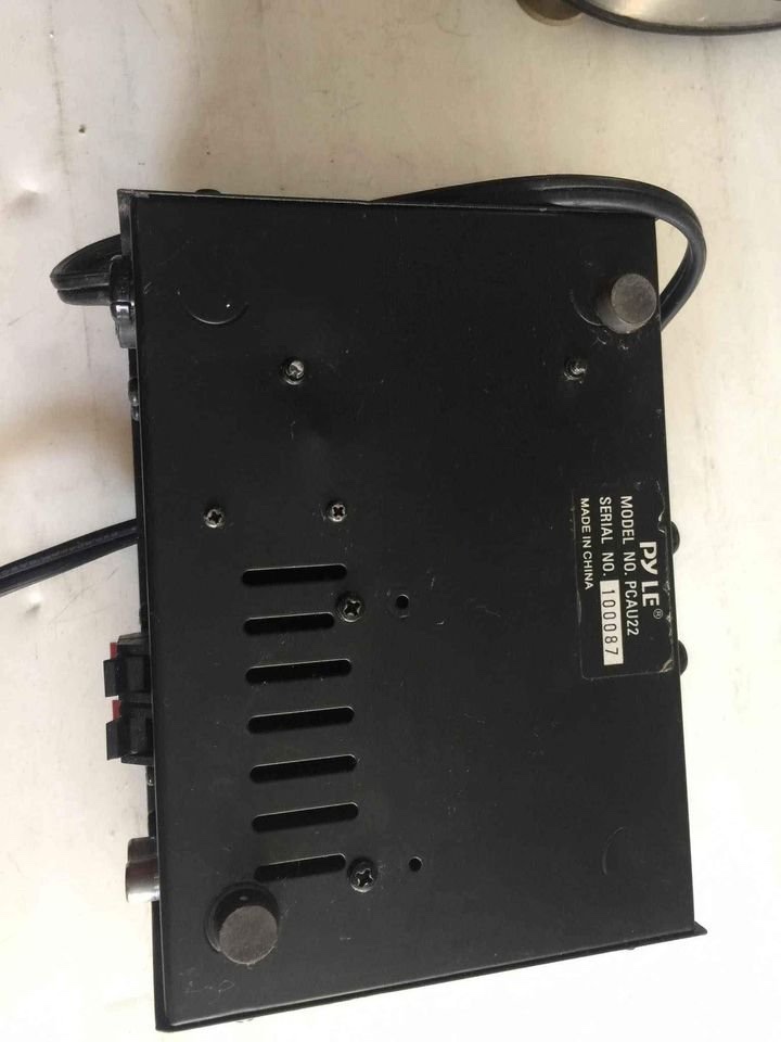 equipos profesionales - 
Stereo Power Amplificador with USB PYlEPRO usado de caja sin accesorios  1