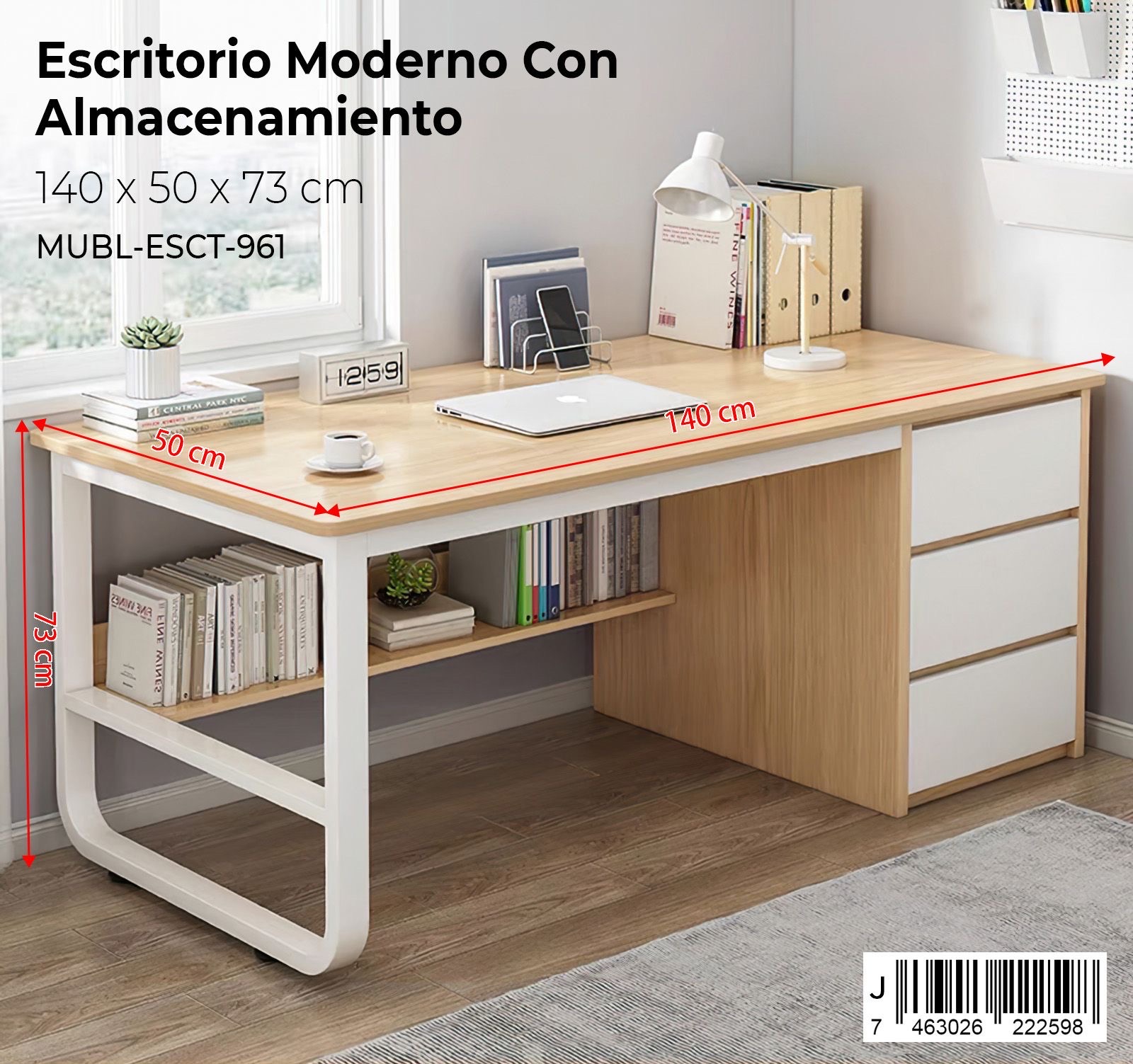 muebles y colchones - Escritorio Moderno (NUEVO) 1