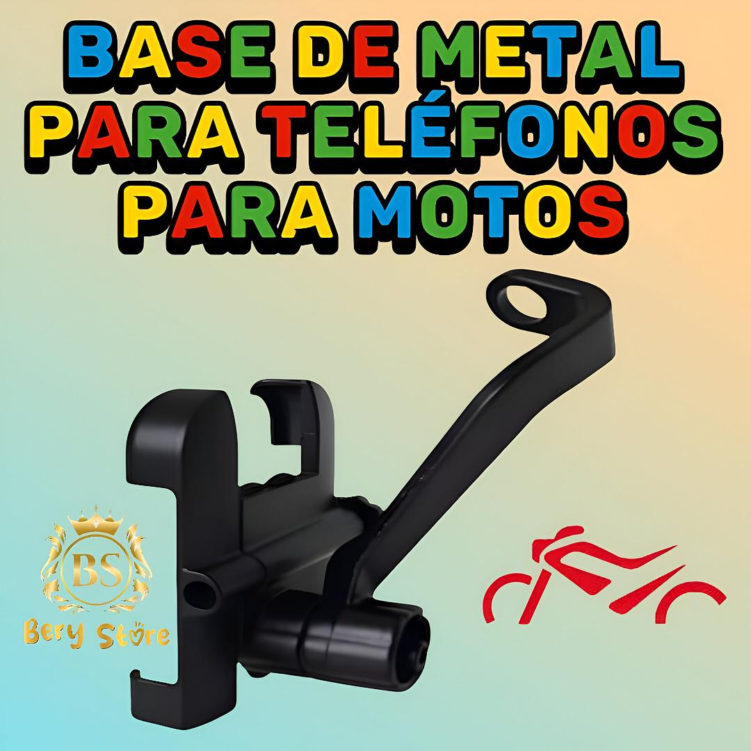 accesorios para vehiculos - 🎀 SOPORTE PARA CELULAR PARA MOTO | SOPORTE DE METAL PARA CELULAR PARA MOTO |  0