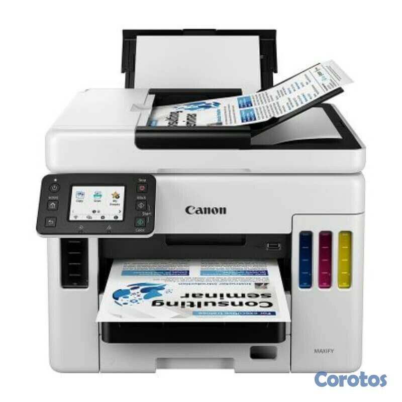 impresoras y scanners - MULTIFUNCIONAL CANON MAXIFY  GX7010 ,BOTELLA DE TINTA  2
