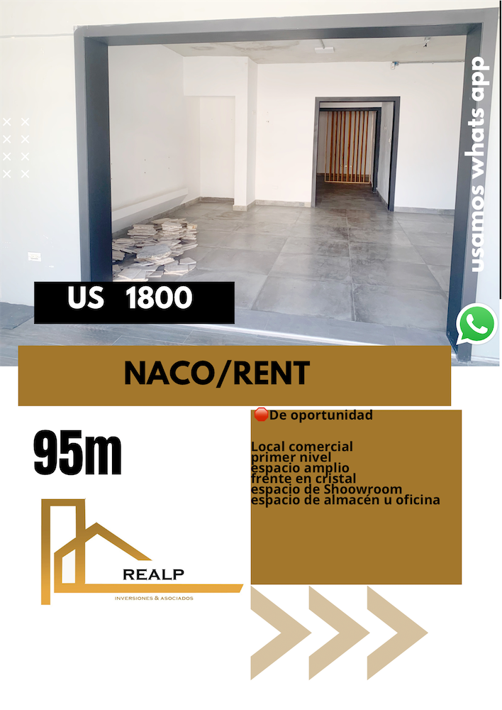 oficinas y locales comerciales - Local comercial en Ens Naco 0