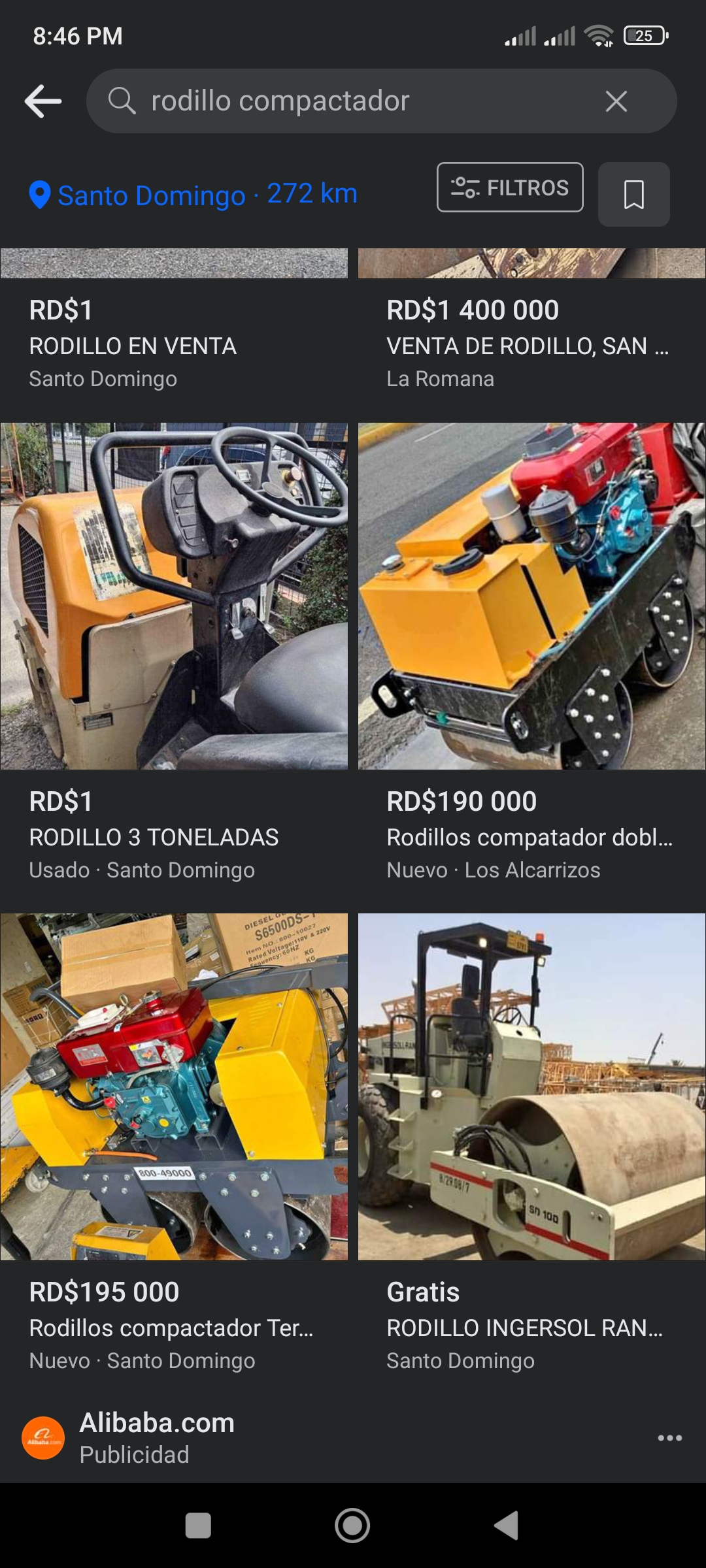 construccion e industrial - RODILLO COMPACTADOR DOBLE TAMBOR DIESEL 0.8 TONELADAS 12 HP 2