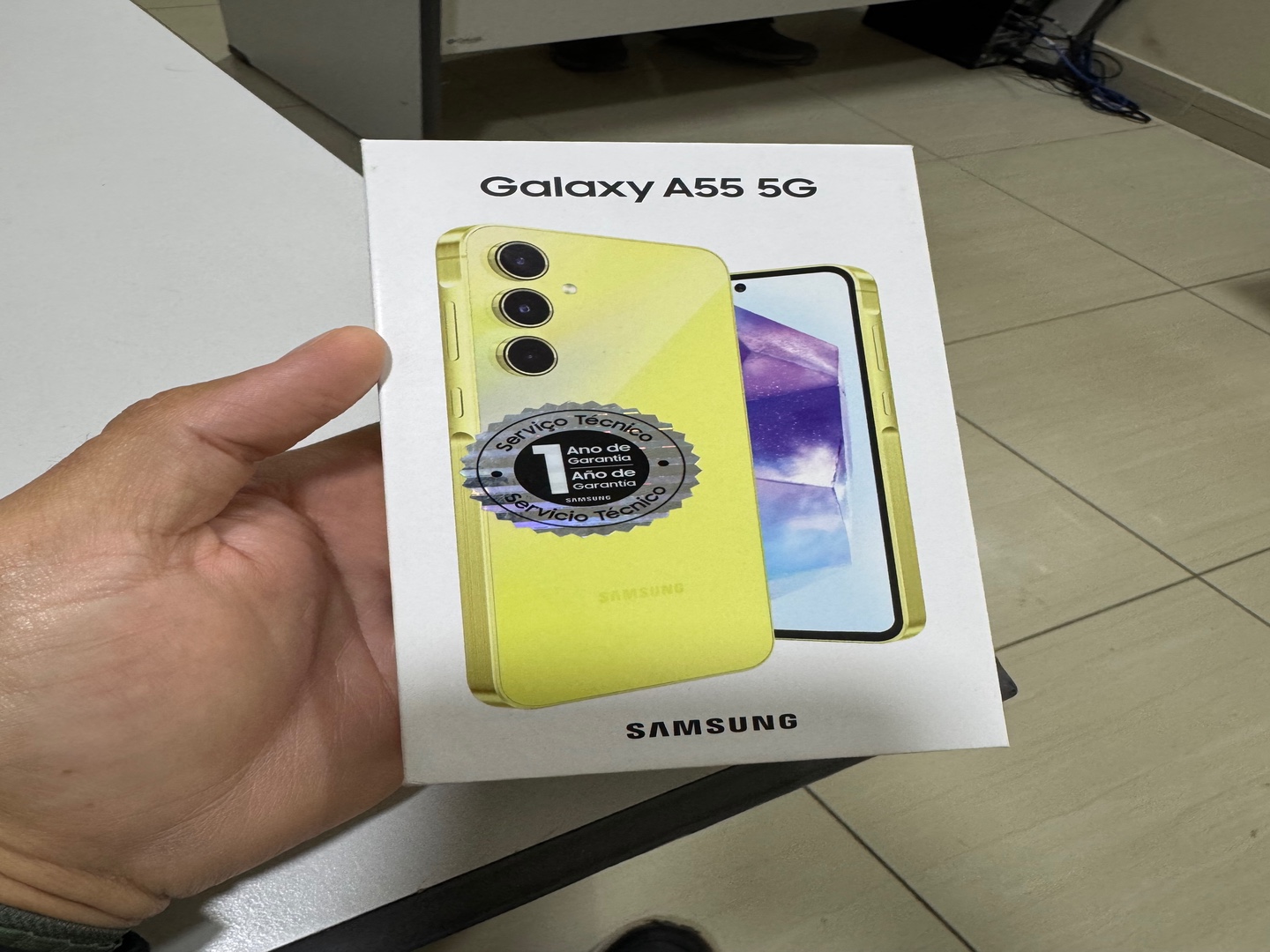 celulares y tabletas - Samsung Galaxy A55 256GB Nuevo Sellado 0