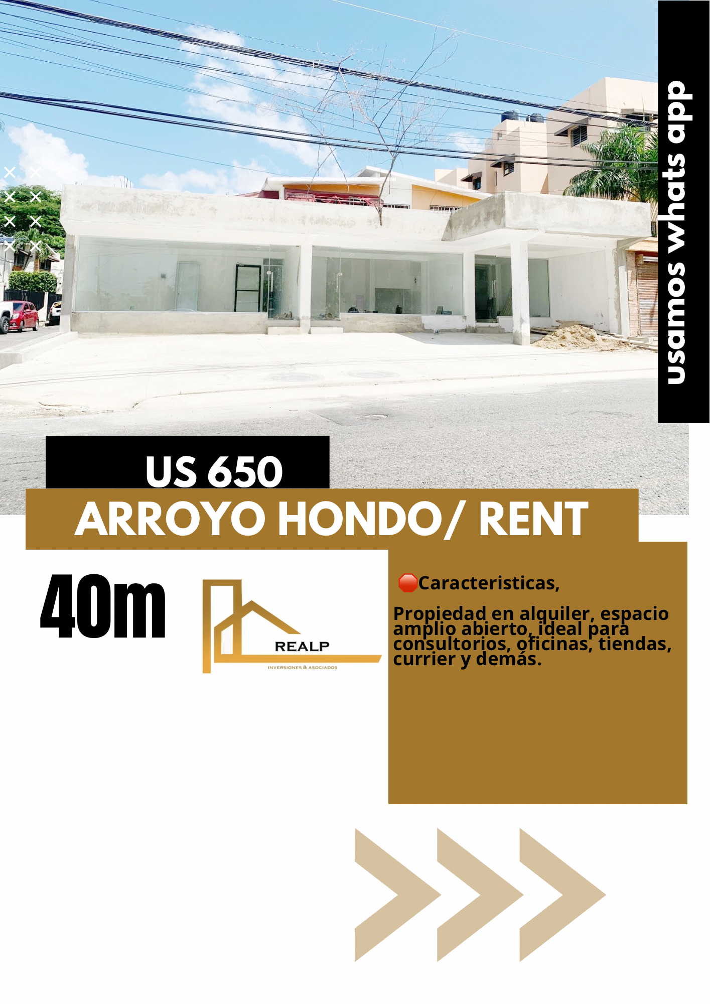 oficinas y locales comerciales - Local primer nivel arroyo hondo 0