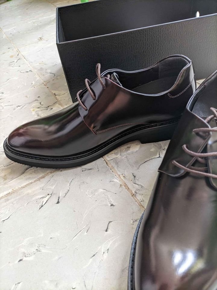 zapatos para hombre - Zapatos formales estilo Oxford marca Zro Size 8.5/ 3