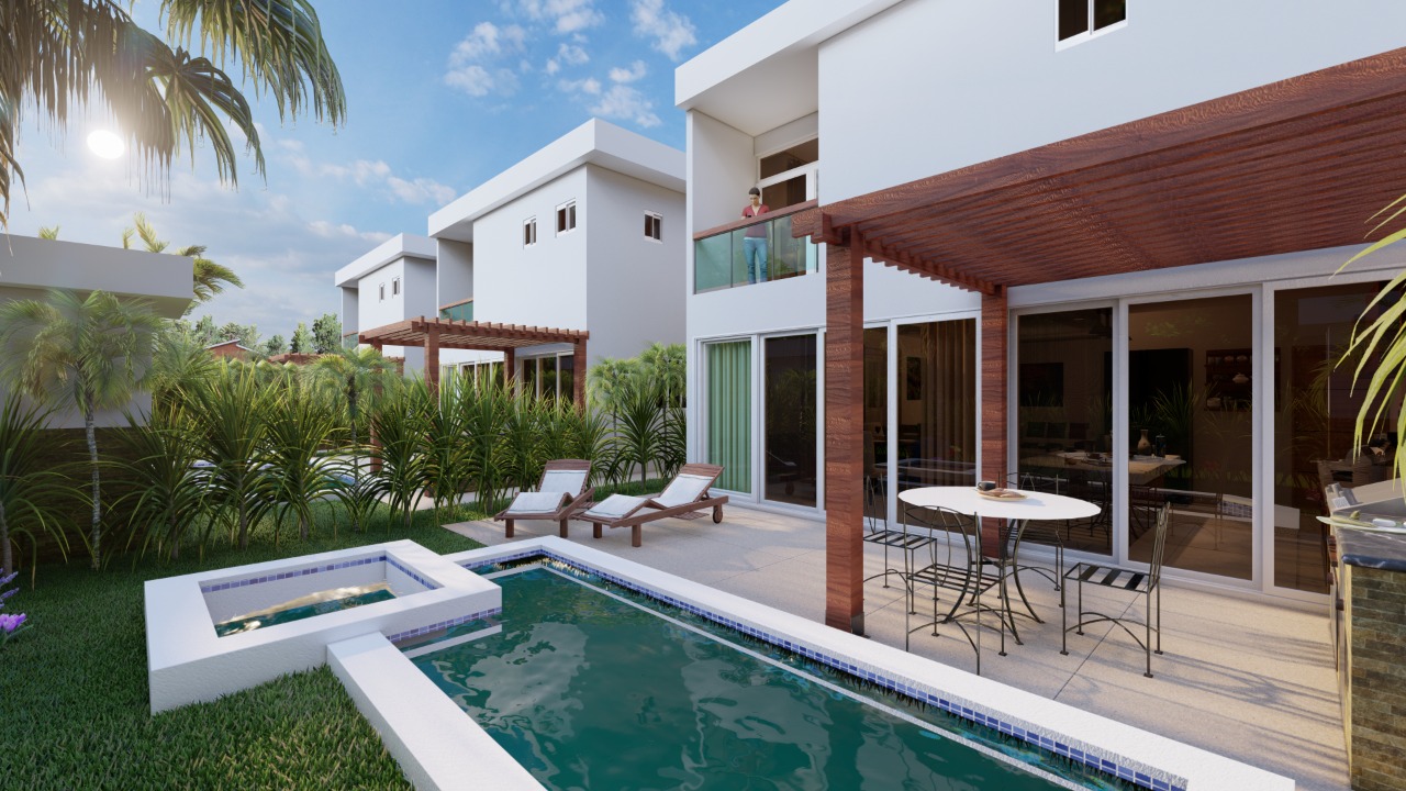 casas vacacionales y villas - Villas de lujo en Metro, Juan Dolio (Gabriela) 1