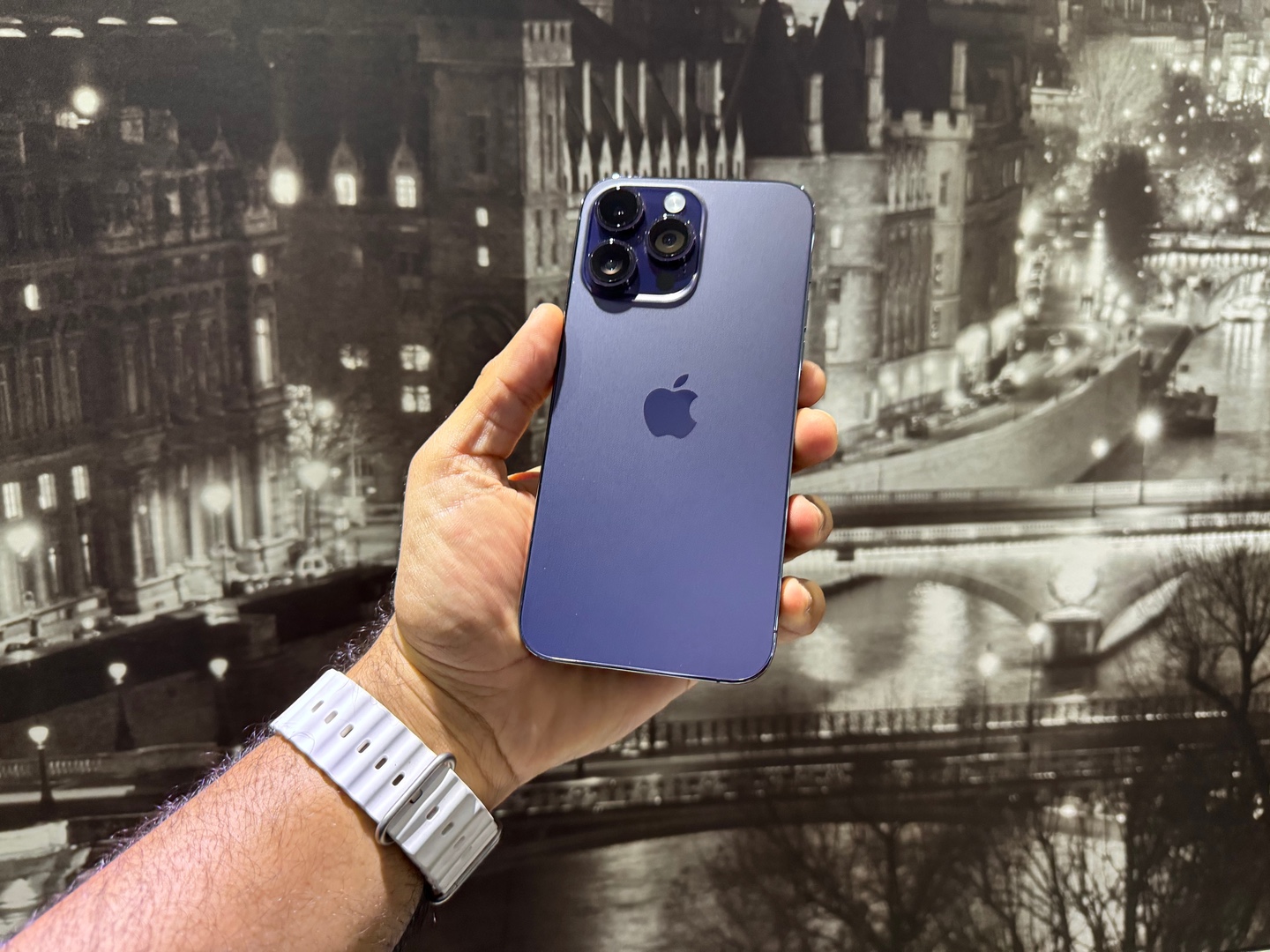 celulares y tabletas - iPhone 14 Pro Max 128GB Purple Como Nuevo, Desbloqueado, RD$ 48,500 NEG|  0