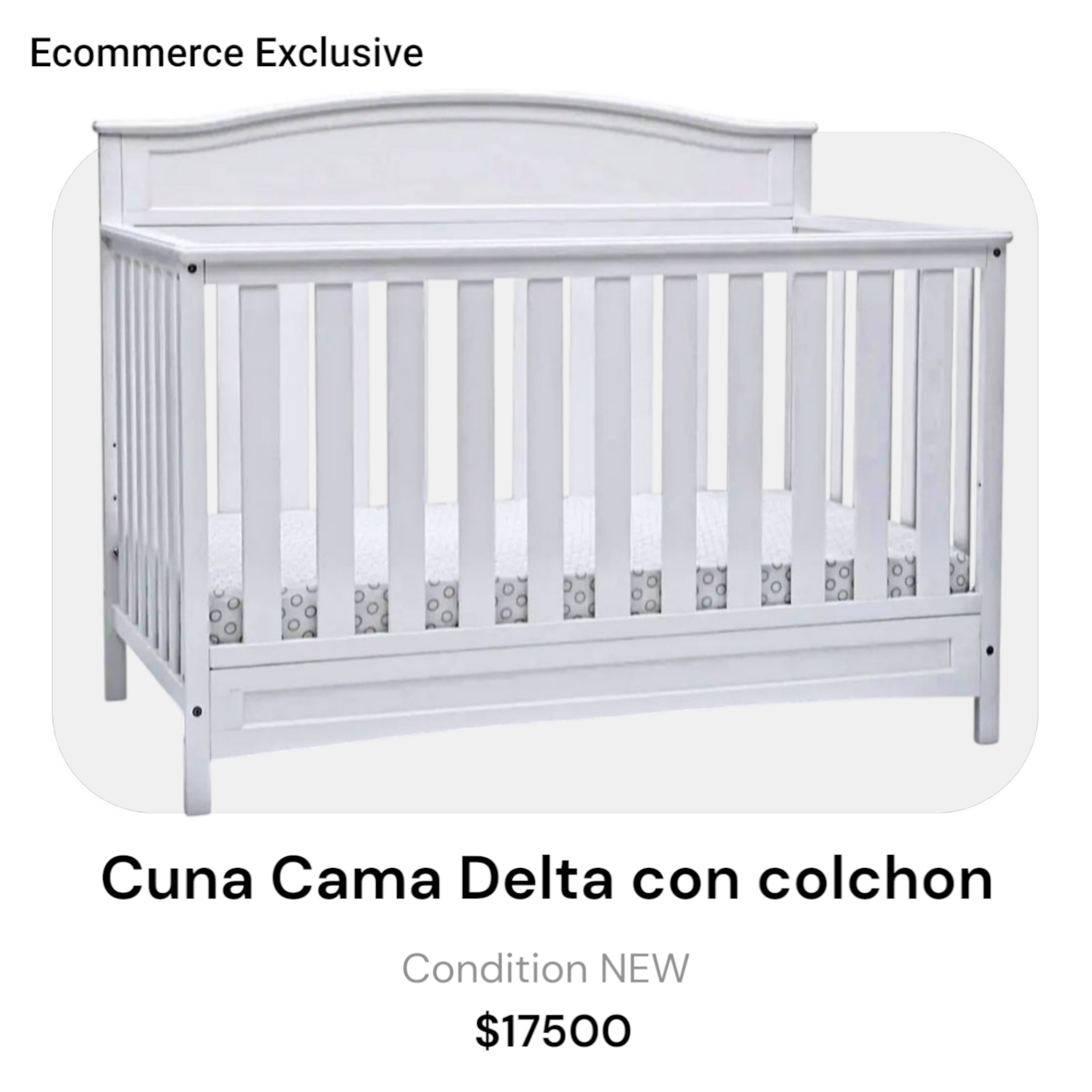muebles - Cuna Cama Americana Nueva en caja  0
