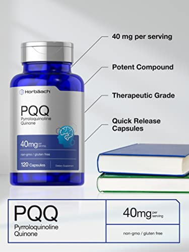 Salud y Equipamiento Médico - Pqq 40mg 120 Capsulas Horbaach 3