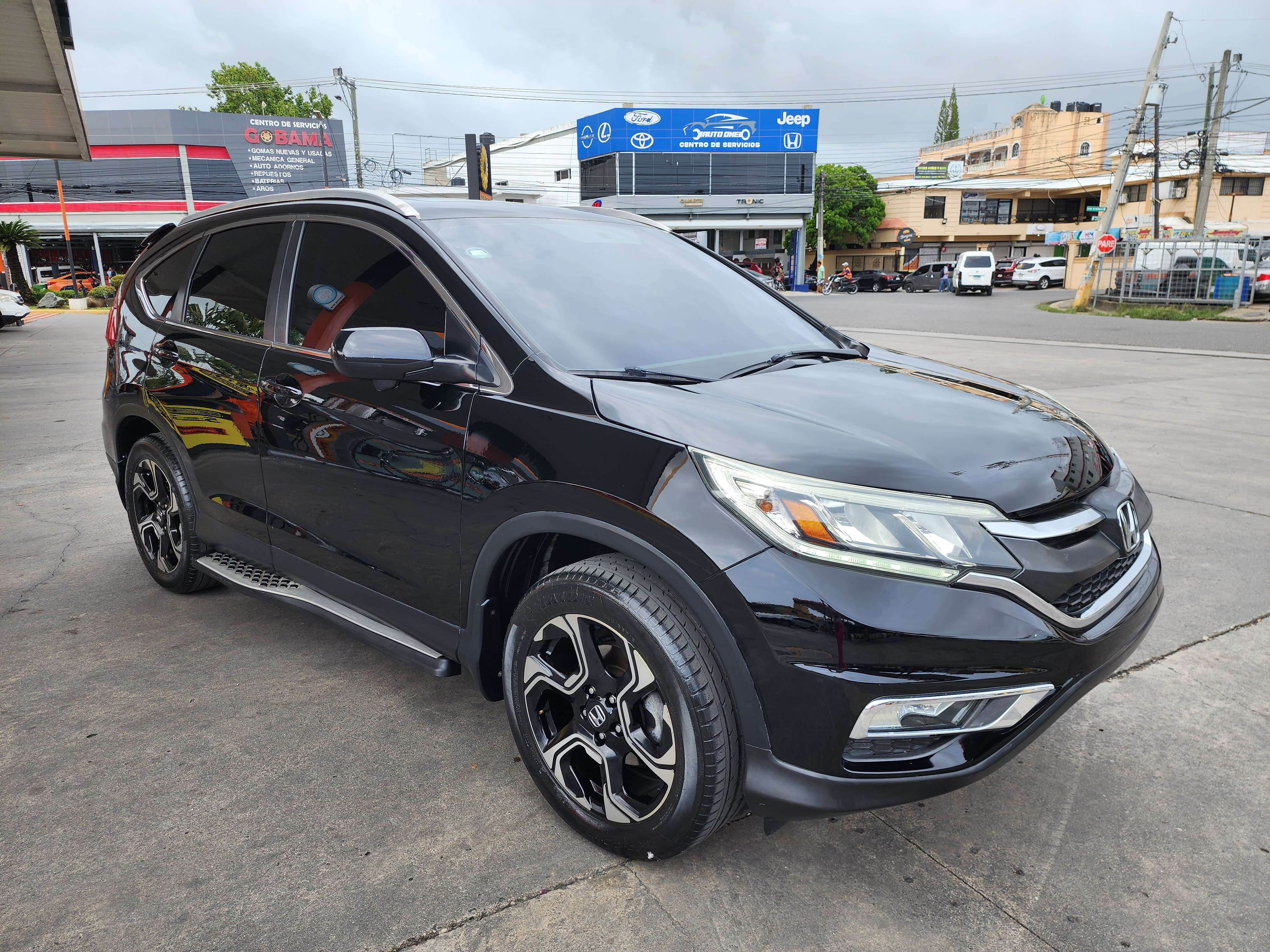 jeepetas y camionetas - HONDA CR-V EX 2016 NEGRO 8