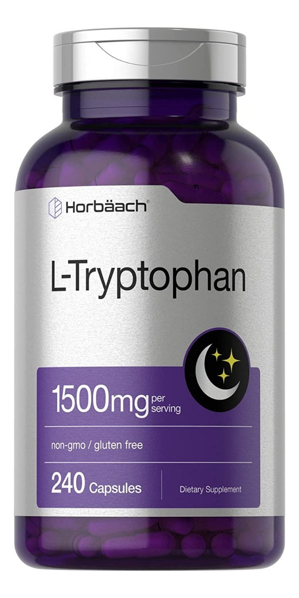 Salud y Equipamiento Médico - L Triptofano 1500 Mg Horbaach 0