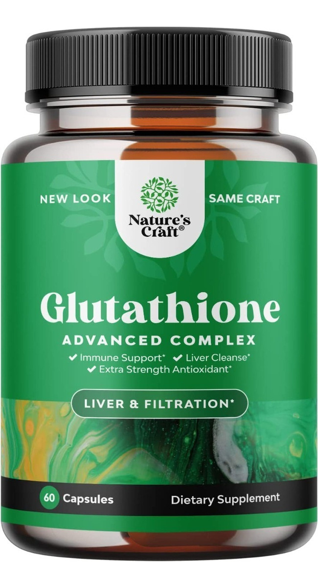 Salud y Equipamiento Médico - Glutation 60 Cap Natures Craft 0