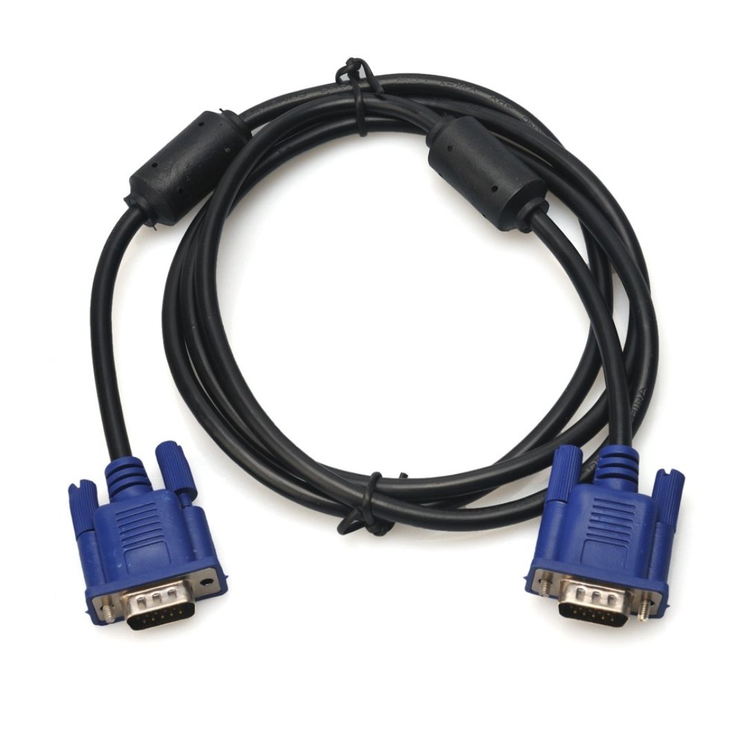 computadoras y laptops - CABLE VGA  MACHO, MACHO  6 PIES, AZUL 	 0