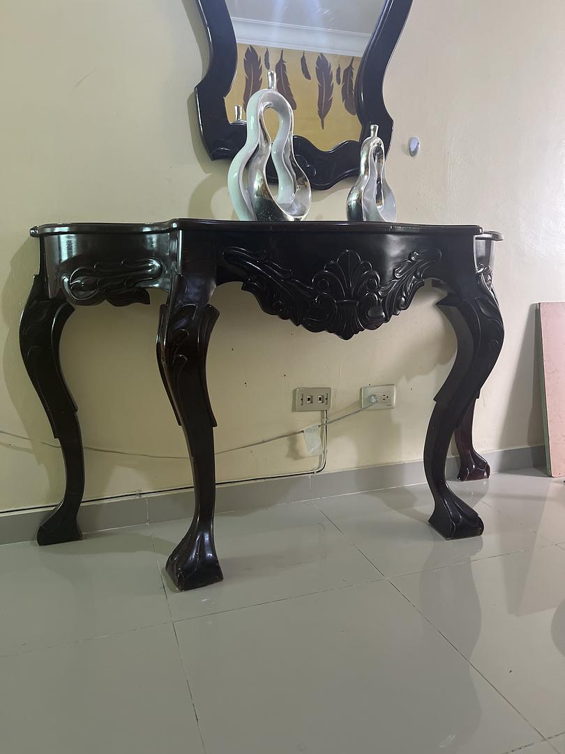 muebles y colchones - se venden muebles 30,000 y repisa en caoba 17,000 1