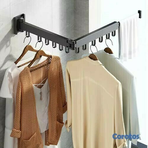 herramientas, jardines y exterior - GANCHO DE PERCHA FLEXIBLE - CLOTHES HANGER 2 BRAZOS GL-146 7