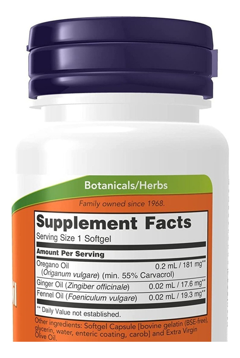 Salud y Equipamiento Médico - Aceite De Oregano 90cap Now 1