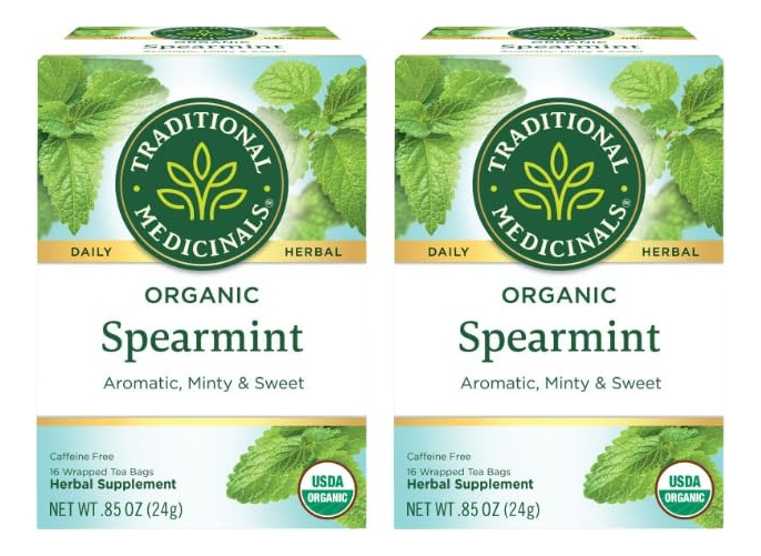 Salud y Equipamiento Médico - Té Orgánico De Menta Verde