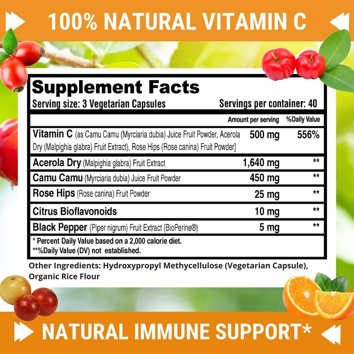Salud y Equipamiento Médico - Vitamina C 120 Cap Fresh Health 1