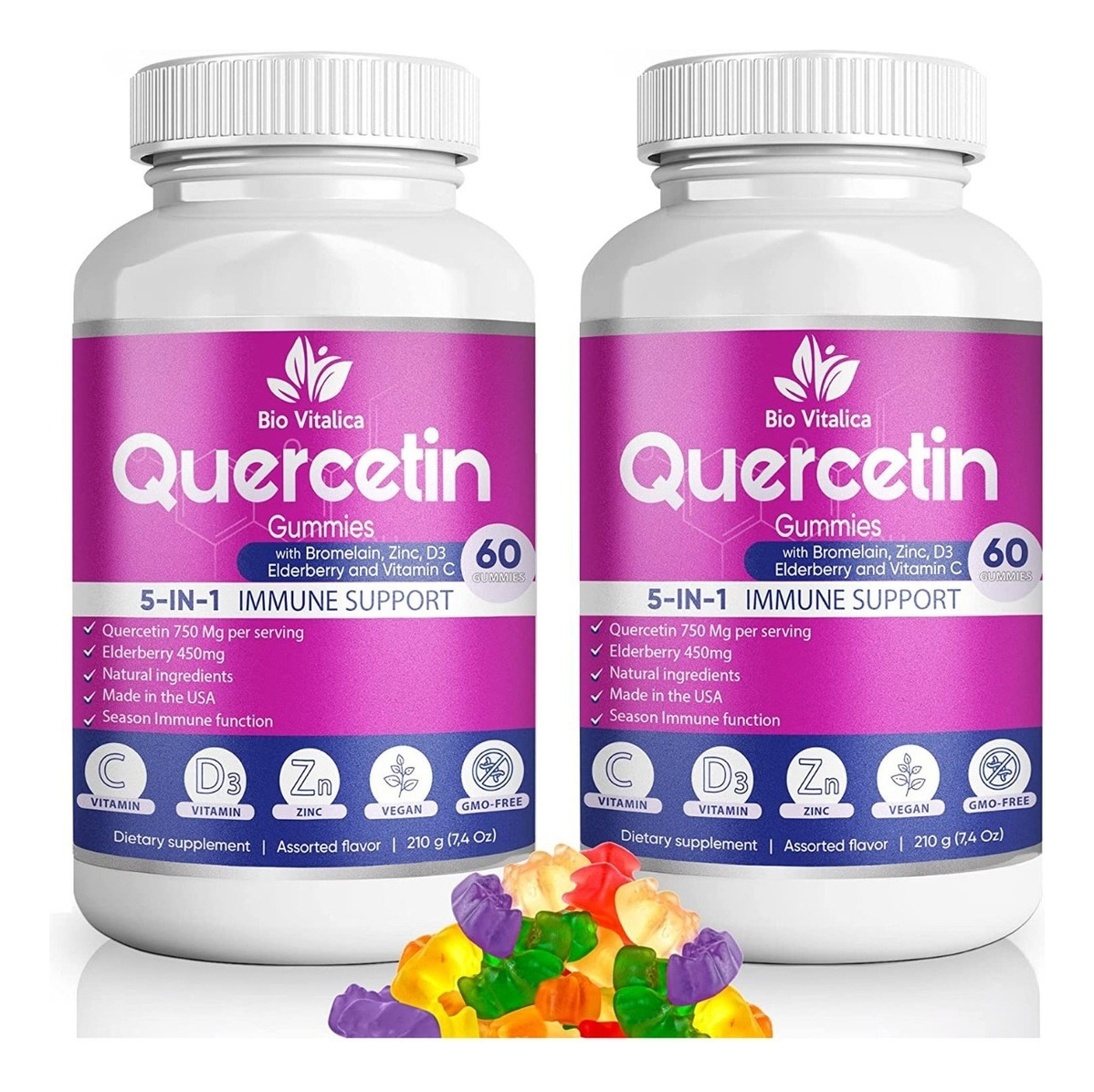 Salud y Equipamiento Médico - Quercetina Biovitalica Pack 2
