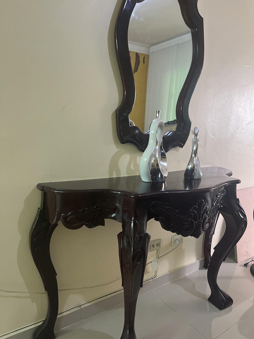 muebles y colchones - se venden muebles 30,000 y repisa en caoba 17,000 2