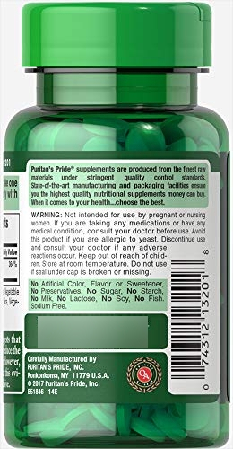 Salud y Equipamiento Médico - Puritans Pride Selenium 200 Mcg Tabletas, 100 Unidades 4