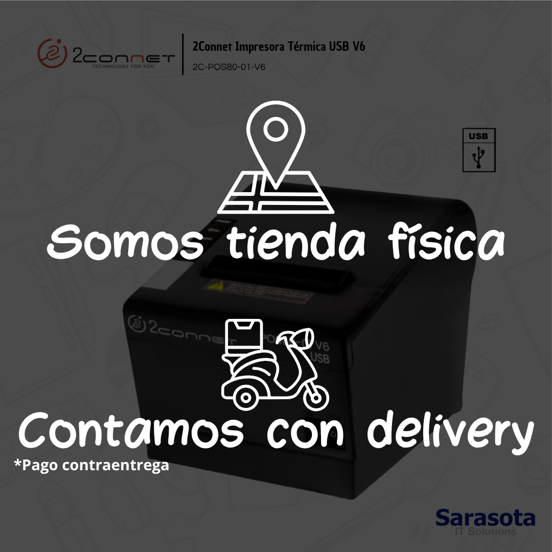 impresoras y scanners - 2Connet Impresora Térmica USB V6 3