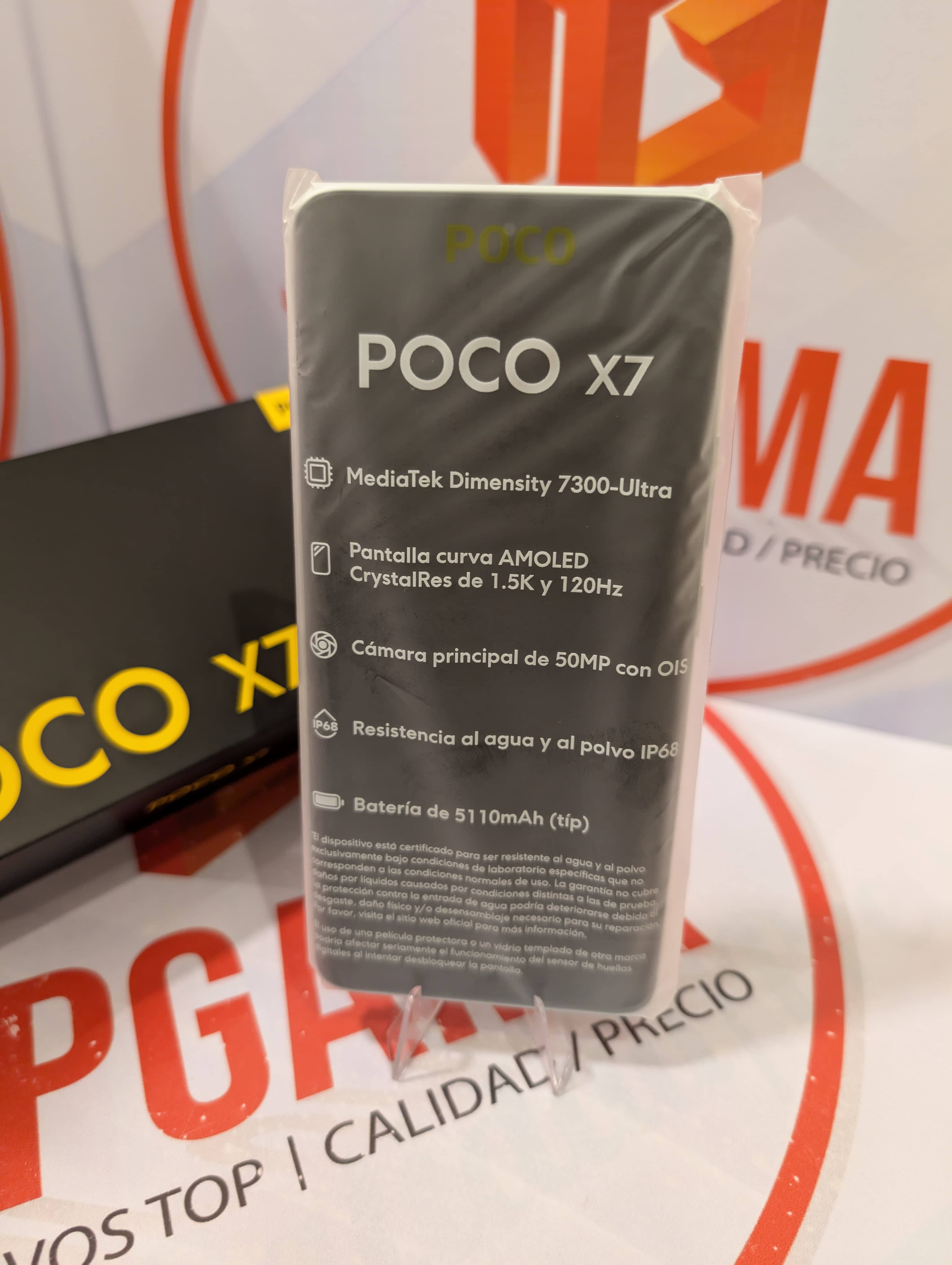 celulares y tabletas - POCO X7 5G, 8GB RAM 256GB ROM 10